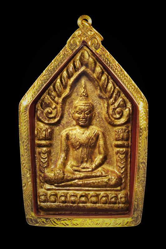 阿赞wala · 金面母子骨坤平佛 2543