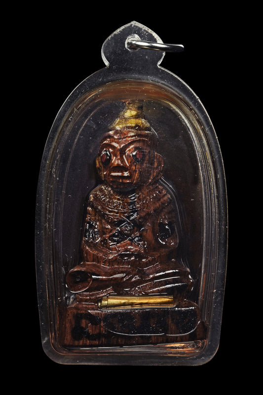 阿赞put · 千妻拍婴 木雕 2560