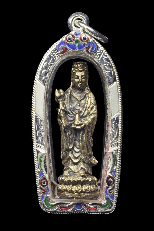 龙婆通蜀 · 消业障 救世宝瓶观音 2518(纯银)