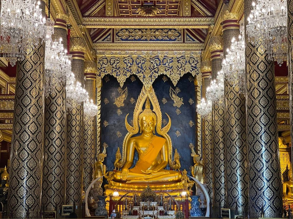 彭世洛 wat Yai (大佛寺) - 金娜拉成功佛 圣铜