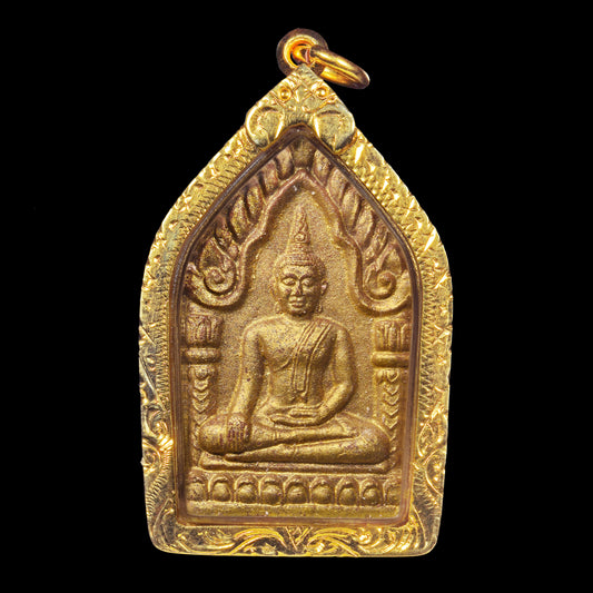 阿赞wala · 金面母子骨坤平佛 2543