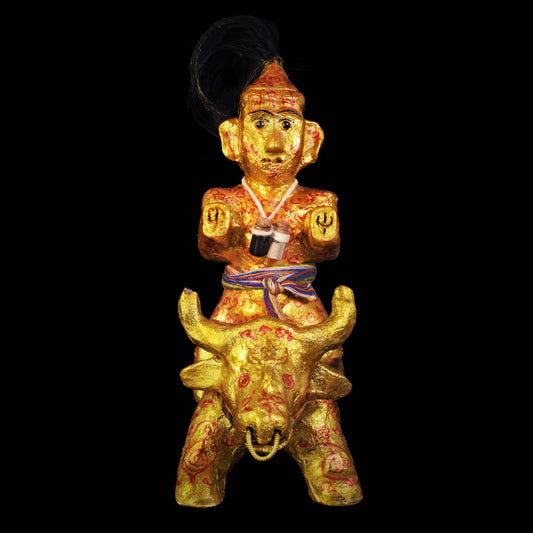 阿赞萨维特 · 古曼骑牛