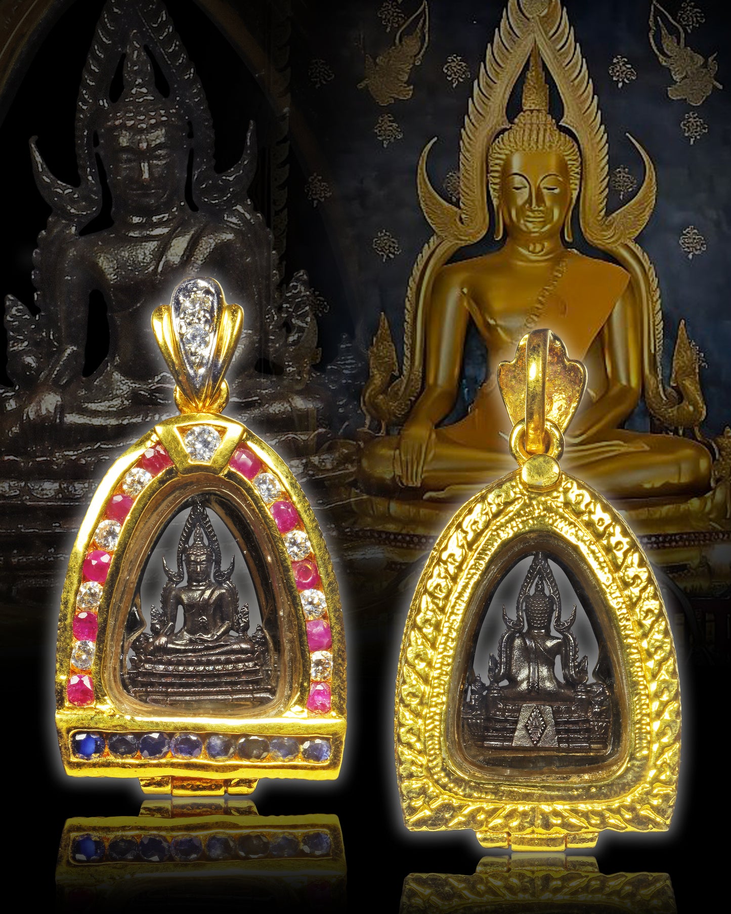 彭世洛 wat Yai (大佛寺) - 金娜拉成功佛 圣铜