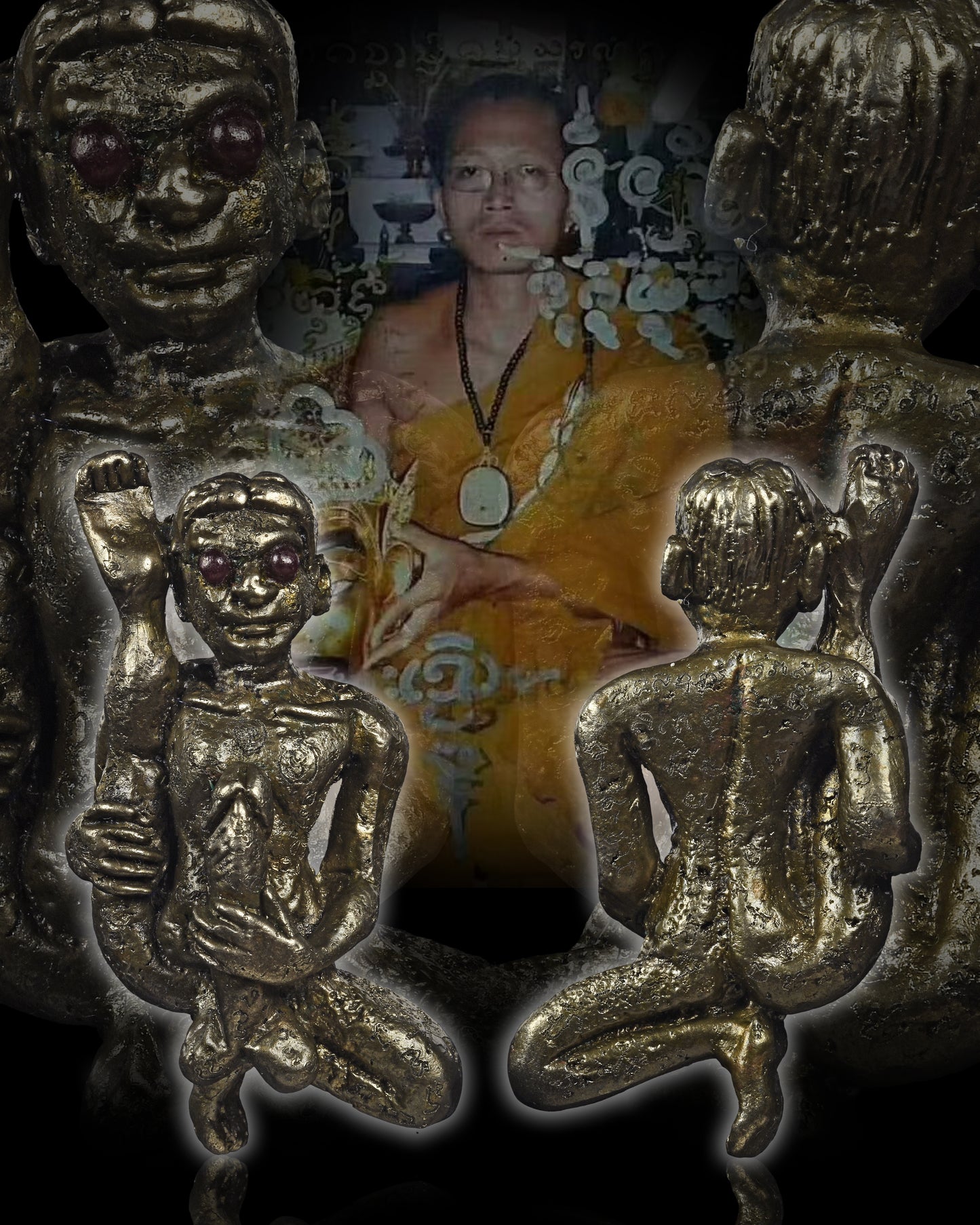 阿赞奥 · 创世指天婆炎（满刻符）