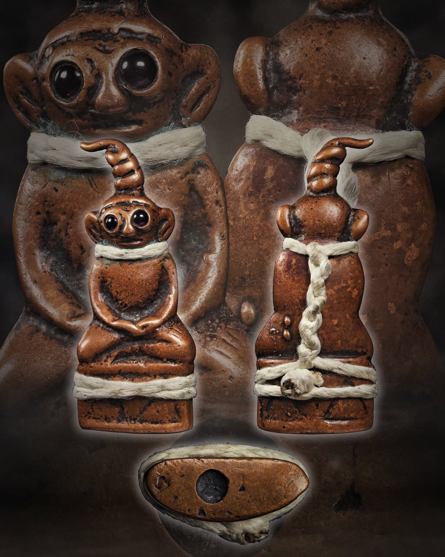 古高棉猴脸拍婴(裸背)