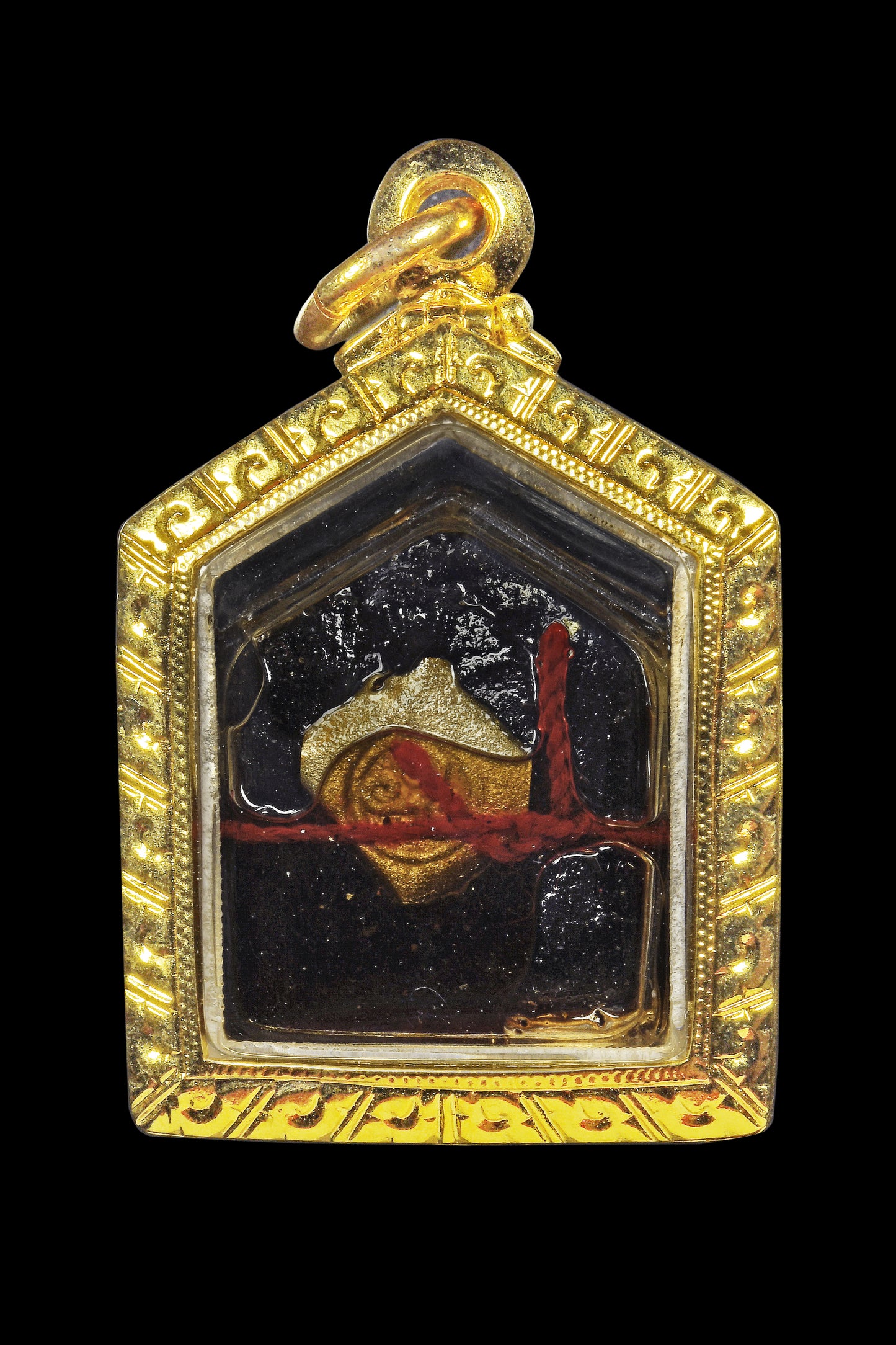 阿赞奥 · 破坏之心坤平 咩南红（泡圣油版）二期 2557