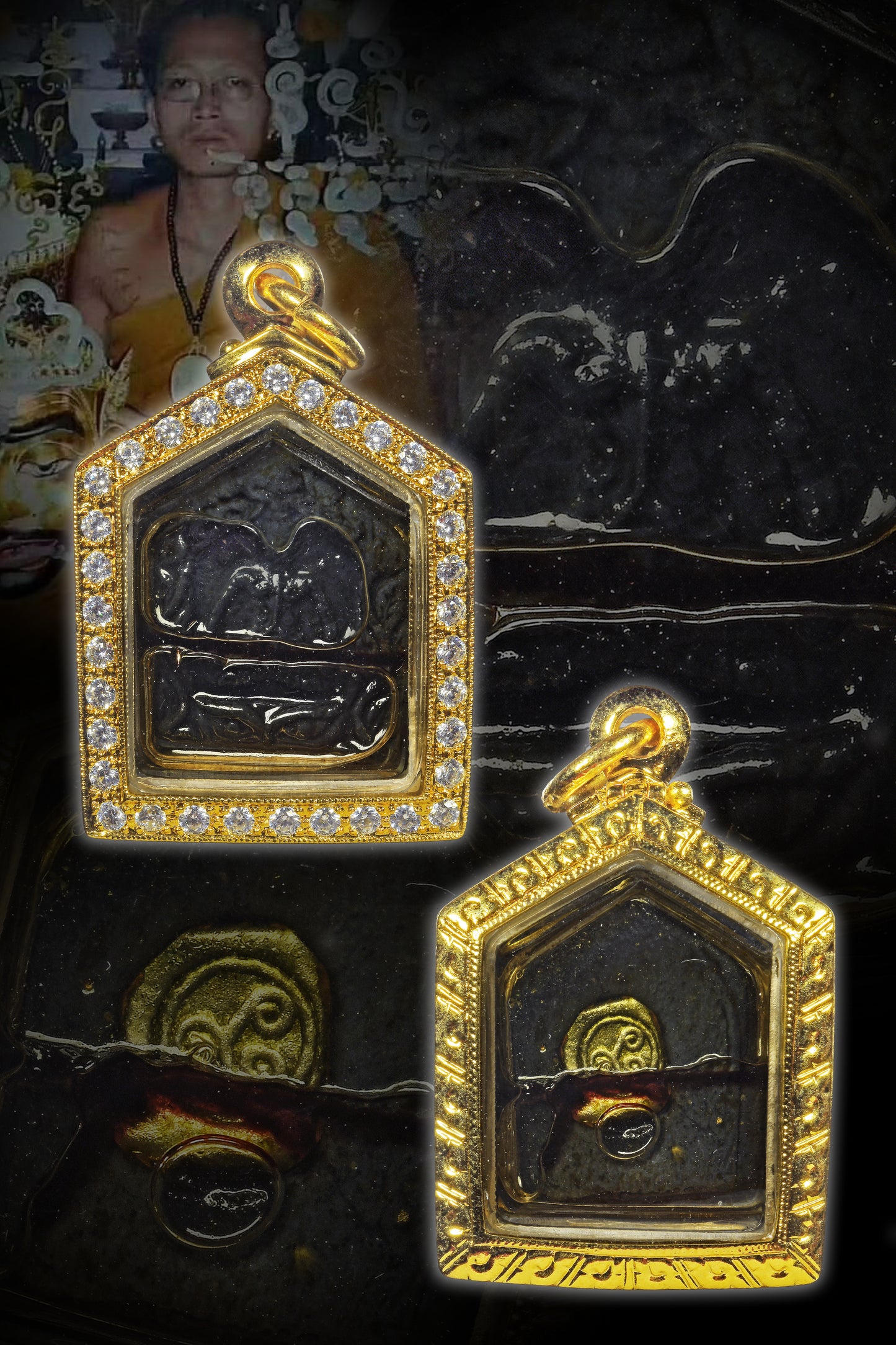 阿赞奥 · 破坏之心坤平 咩南红（泡圣油版）二期 2557