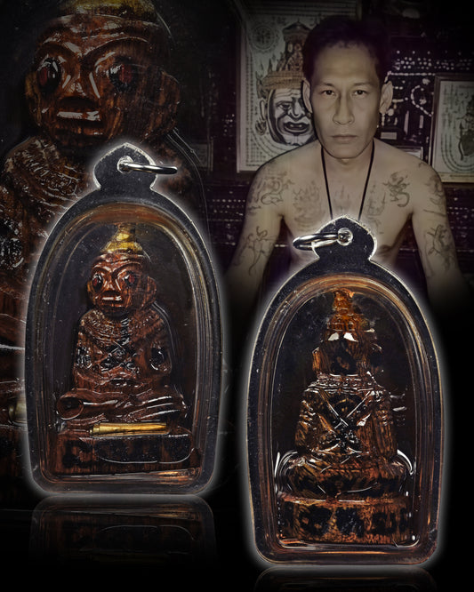 阿赞put · 千妻拍婴 木雕 2560