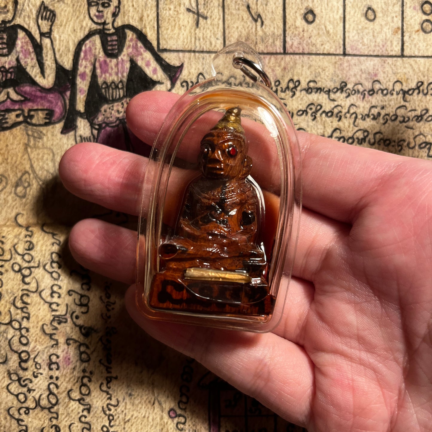 阿赞put · 千妻拍婴 木雕 2560