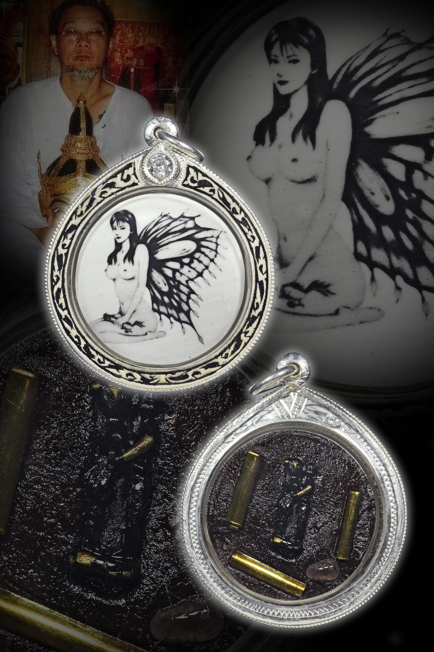 阿赞明 · 图鉴封面 蝴蝶瓷面🦋（早期）