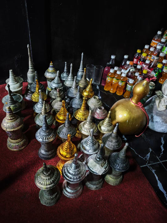 阿赞舍（虎）· 大地圣母108密咒符（符布）