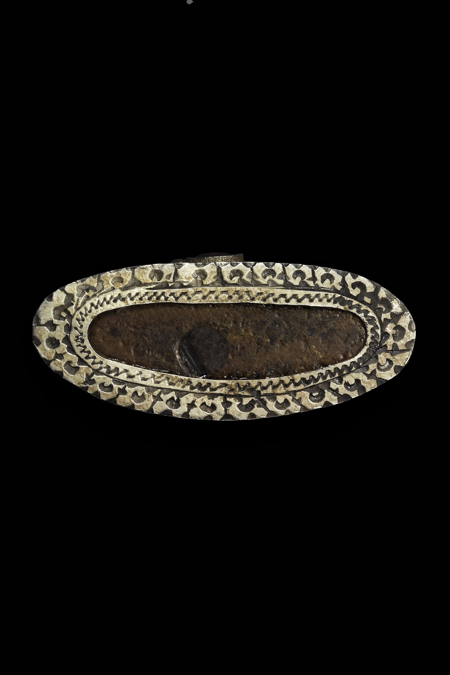 古代高棉青蛙拍婴(头发向左)