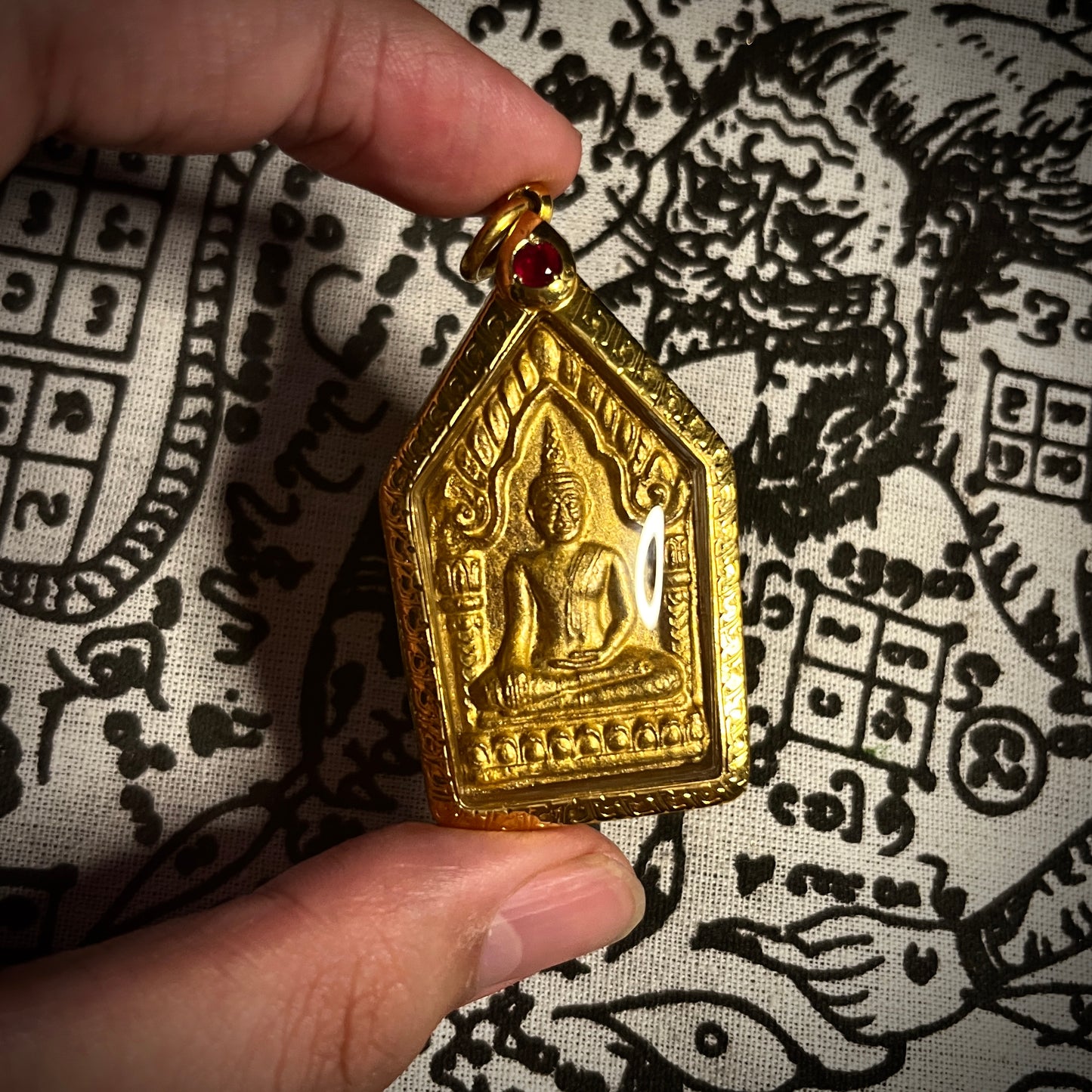 阿赞wala · 金面母子灵坤平 天窗版 2543