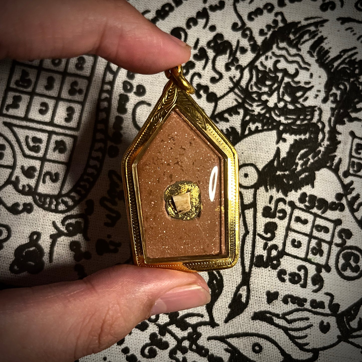 阿赞wala · 金面母子灵坤平 天窗版 2543