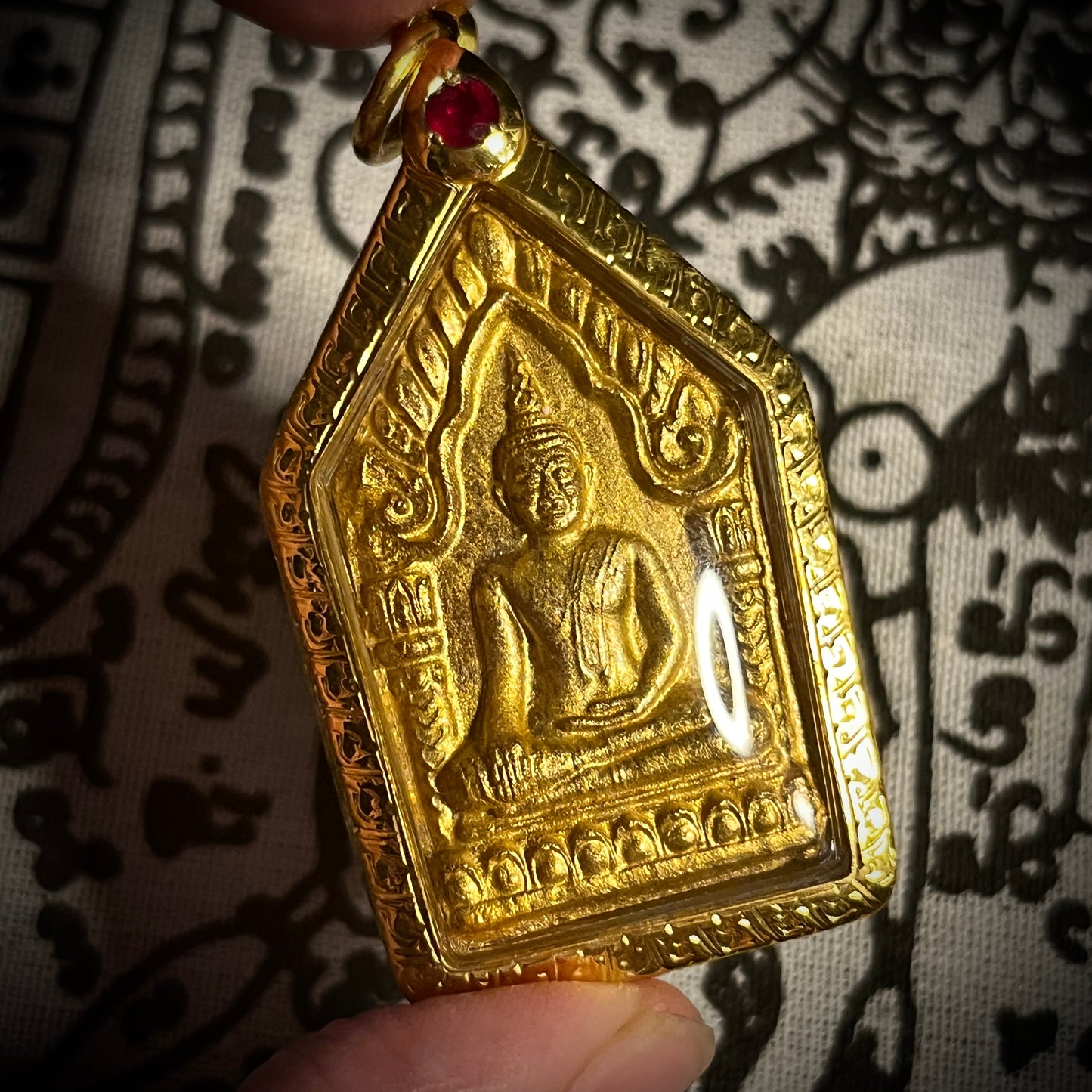 阿赞wala · 金面母子灵坤平 天窗版 2543