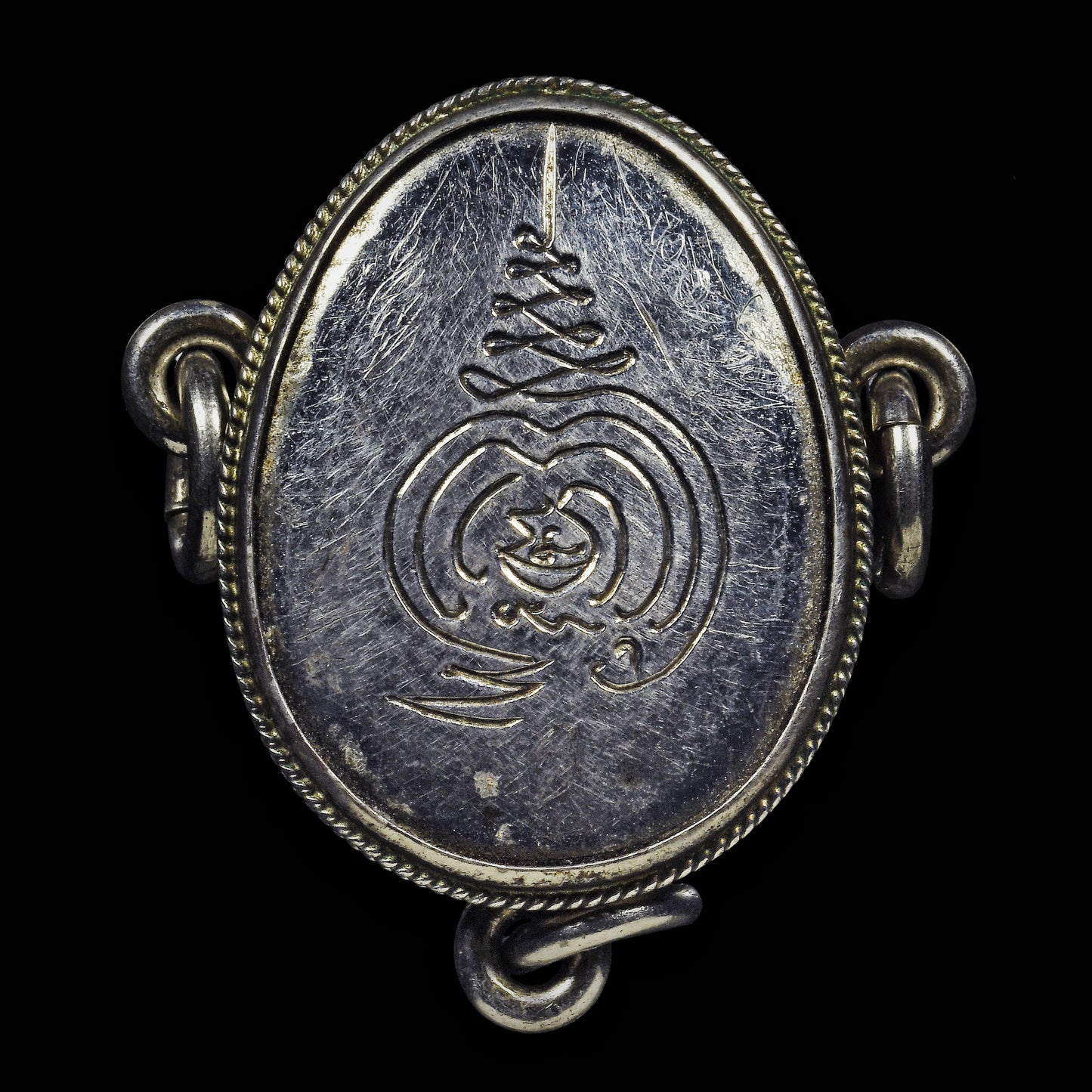 龙婆遮 · 纯银挡降贝 2532