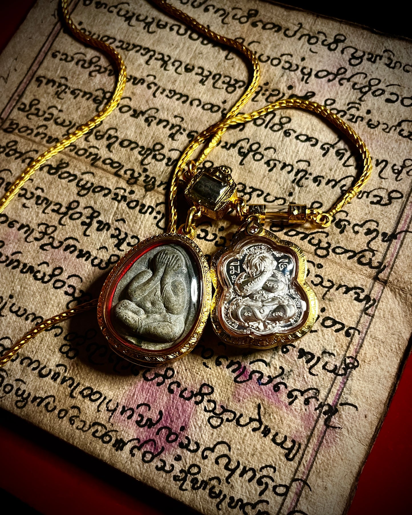 阿赞旁/婆旁·察蒙坤 莲花必打佛