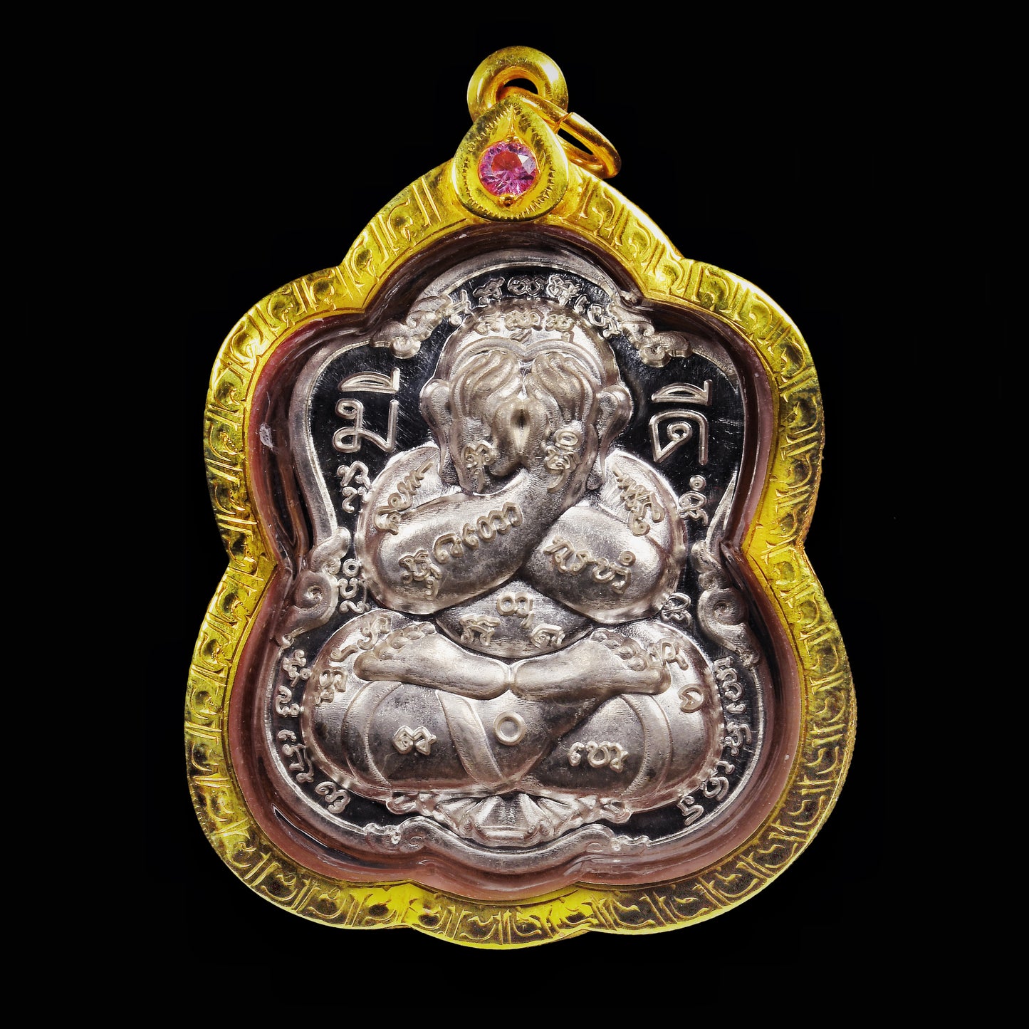 阿赞旁/婆旁·察蒙坤 莲花必打佛