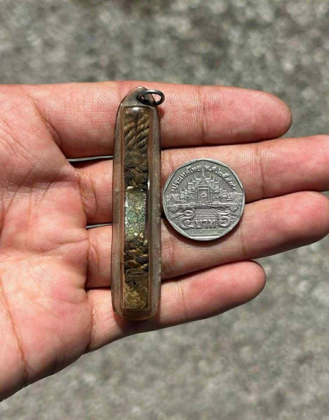 阿赞念 · 亡灵 镇魂符管 (银铜材质)