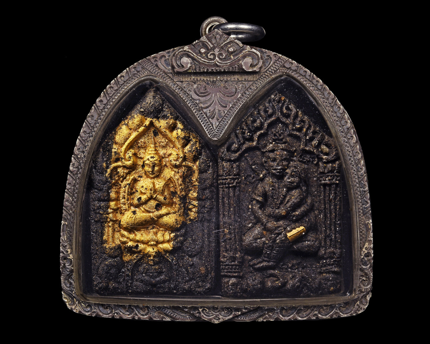 阿赞舍(虎) · 坤平65·黑巫王坤平抱妻套装