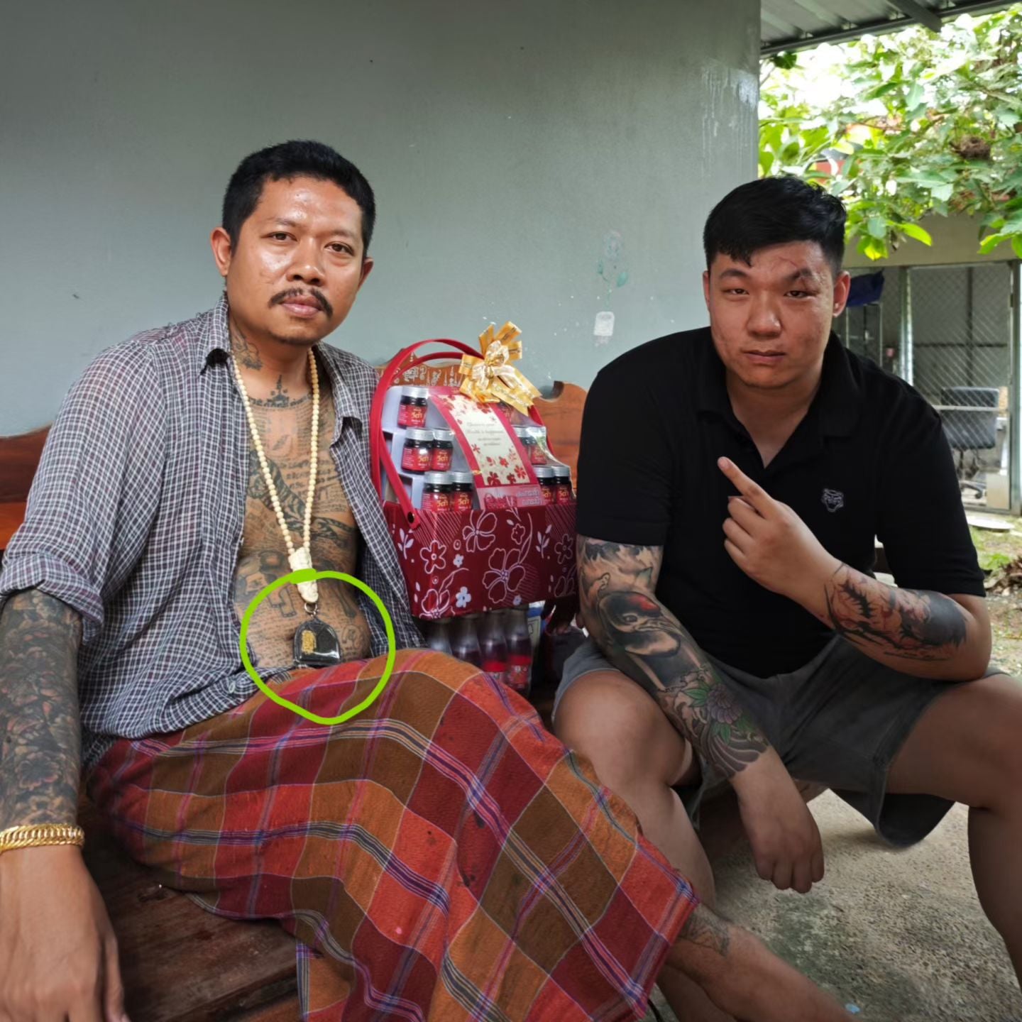 阿赞舍(虎) · 坤平65·黑巫王坤平抱妻套装