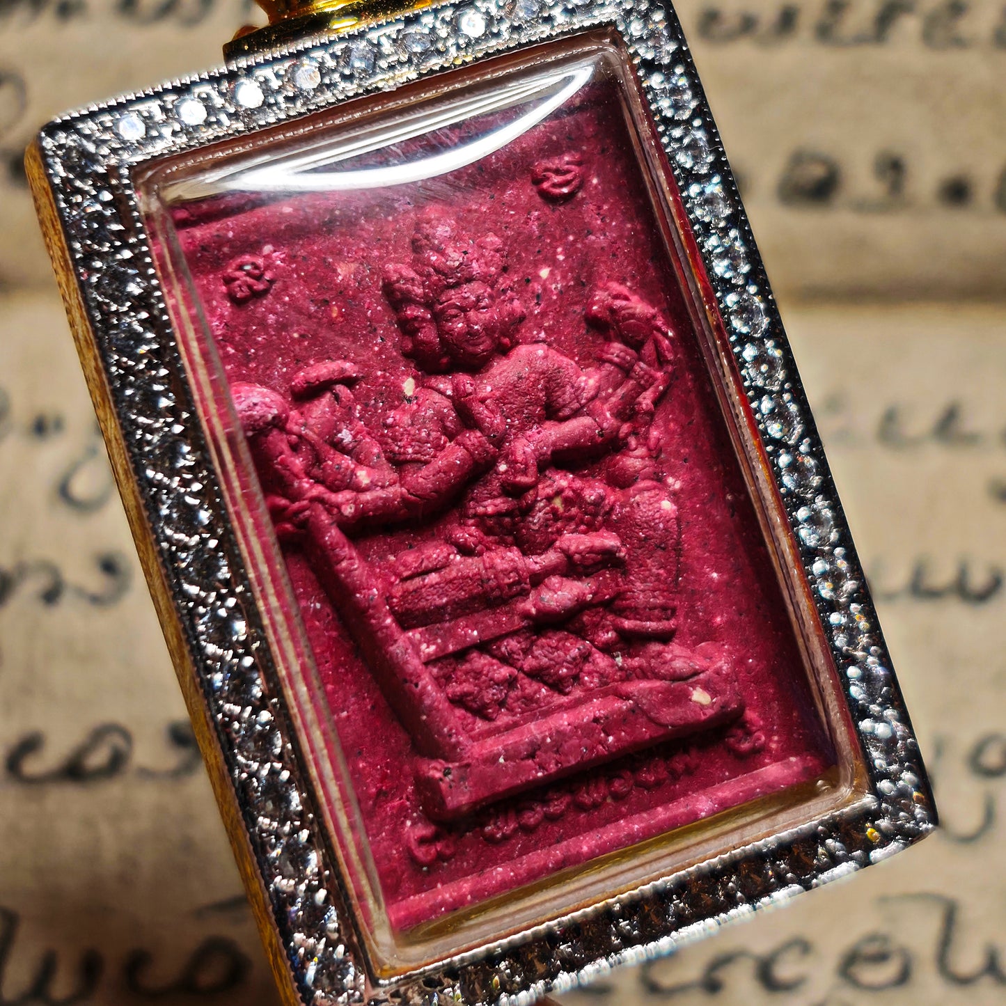 龙婆马哈苏拉萨 · 朱砂四面梵天 2562