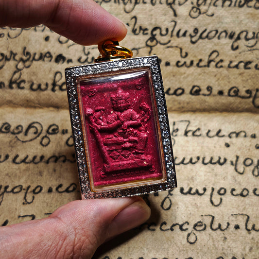 龙婆马哈苏拉萨 · 朱砂四面梵天 2562